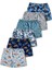 %95 Pamuklu Erkek Çocuk Süprem Penye Boxer Külot Iç Çamaşır 6lı Set 1