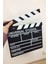 Klasik Sinema Klaketi: Retro Tasarımlı, Yazılabilir Yazı ile Dekoratif 1