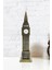 Antik Bronz Metal Eskitilmiş Vintage Görünümlü London Big Ben Kule Biblo 4