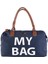 My Bag Deri Anne Bebek Bakım Çantası 7070 Lacivert 1