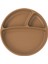 Porsiyon Vakum Tabanlı Silikon Tabak Woody Brown 1