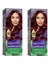 Naturals Saç Boyası Koyu Nar Kızılı 5/45 2x Paket 1