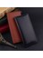 Klasik Iş Erkek Uzun Bifold Pu Deri 3 Renk Katı Cüzdan Rahat Kart Debriyaj Çanta Cepler (Yurt Dışından) 4