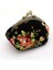 Cüzdan, Bayan Vintage Çiçek Mini Bozuk Para Cüzdanı Clutch Çanta (Siyah) (Yurt Dışından) 1