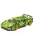 Lambo Green Bull Gini Montajlı Yapı Taşı Araba Spor Araba Yarışı Oyuncak Erkekler Için Hediye (Yurt Dışından) 1