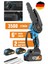 Taşınabilir Darkblue 20 cm 6'' Bahçe Ev Ağaç Dalları Portatif 58VF 5AH Akülü Zinciri Budama Testere 1