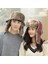 Pasifix Unisex Kış Artı Kadife Kalınlaştırıcı Sıcak Çizgili Şapka 001 (Yurt Dışından) 5