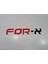 Sticker - For-X Araba Camı Sticker - 4.5cm x 25CM - For-X Arma Sticker 1