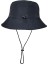Kkc-Cc Yaz Açık Hava Balıkçılık ve Dağcılık Istiflenebilir Su Geçirmez Katlanır Güneş Koruma Şapkası-Siyah (Yurt Dışından) 1