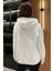 Kadın Peluş Kalp Nakışlı Şardonlu Sweatshirt 4