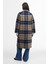 Kira Tartan Wool Palto BE31 Sky Dress Tartan/dark Navy 3