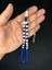 Mavi Bilardo Topu Benzetme Toz Kehribar Tesbih Beyzi Kesim 12X8MM T-703 1