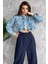 Cepli Crop Top Jean Kot Ceket 2