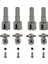 4 Takım Metal Ön Aks Tahrik Mili Cvd Tekerlek Aks Fincan C14 C24 C34 B14 B24 B36 Mn D90 MN99S Rc Araba Yükseltme Parçaları (Yurt Dışından) 1