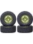 1.0 Metal Beadlock Tekerlek ve Lastik Lastik Seti, Yeşil (Yurt Dışından) 1
