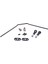 Ön Anti-Roll Bar Sway Bar Seti 8044 1/8 08423 08425 08426 08427 9020 9072 9116 9203 Rc Araba Yükseltme Parçaları (Yurt Dışından) 2