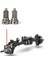 4 Adet Metal Ön ve Arka Portal Tahrik Mili Giriş Dişli Seti 8259 8257 -4 Trx4 1/10 Rc Paletli Araba (Yurt Dışından) 2