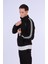 Regular Fit Hakim Yaka Şerit Detaylı Sweatshirt 3