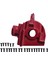 Metal Dalga Kutusu Kabuk Kapağı Diferansiyel Konut 144001-1254 144001 1/14 Rc Araba Parçaları, Kırmızı 1 Adet (Yurt Dışından) 1