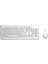 Lenovo Lecoo CM105 Beyaz Kablolu Klavye & Mouse Set 1