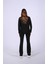 Regular Fit Kaşkorse Şık Flare Pantolon 5
