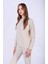 Oversize Kaşkorse Yuvarlak Yaka Sweatshirt 2