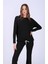 Oversize Kaşkorse Yuvarlak Yaka Sweatshirt 1