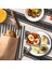 Çiftlik Evi Yer Matlarımasa Matları Dayanıklı Yemek Masası Mutfak Seti 6'lı (Yurt Dışından) 2