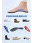 Handmade Starflex Tabanlık Tabanlık,Düz Taban Destekleyici Tabanlık Siyah 4