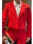 Ön Düğme Detaylı Taş Işlemeli Kadın Kısa Blazer Ceket 3
