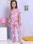 Unicorn Desenli Pembe Pijama Takımı 1