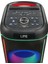 Kablosuz Mikrofonlu Fm Rgb Tws Çift 6.5inç Karaoke Bluetooth Hoparlör GD-2606 2