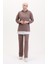 Fermuarlı Tunik Pantolon Ikili Takım 1058-01 Vizon 2