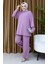 Fitilli Tunik Pantolon Ikili Takım 5570-02 Gül Kurusu 2