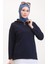 Fermuarlı Tunik Pantolon Ikili Takım 1058-03 Lacivert 3