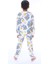 Iş Makinası Desenli Beyaz Çocuk Pijama Takımı 4