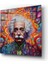 Albert Einstein Cam Tablo | Hediyelik, Dekoratif, Ofis, Mutfak 2