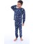 Uzay Desen Çocuk Unisex Pijama Takımı 4