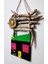 Tasarım Kapı, Balkon ve Duvar Aksesuarı /el Işi / Otantik / Vintage/ Retro 21 x 19 cm 1