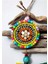Tasarım Kapı, Balkon ve Duvar Aksesuarı /el Işi / Otantik / Vintage/ Retro 21 x 19 cm 4