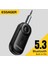 BT14 Bluetooth 5.3 Araç Kiti 3.5mm Hi-Fi Ses Aux Jack Klipsli Orjinal Yeni Nesil Son Teknoloji Ses Müzik Araba Hoparlörleri Kulaklık Tablet Dizüstü Düşük Gecikme Yüksek Performanslı 1