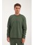 Erkek Uzun Kollu Interlok Basıc Sweatshirt 1