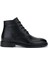 Erkek Deri Siyah Floter Casual Bot 572 9037 Erk Bot SK24-25 Sıyah Fltr 1