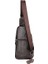 6076 Erkekler ve Kadınlar Için Üst Katman Dana Derisi Crossbody Göğüs Çantası (Yurt Dışından) 2