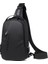 X313 Erkek Göğüs Çantası Crossbody Günlük Küçük Çanta X313 Siyah (Yurt Dışından) 1