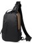 X313 Erkek Göğüs Çantası Crossbody Günlük Küçük Çanta X313 Siyah Altın (Yurt Dışından) 1