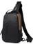 X313 Erkek Göğüs Çantası Crossbody Günlük Küçük Çanta X313 Siyah Altın (Yurt Dışından) 2