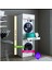 Lavanta Mobilya Nil Mdf Beyaz Çamaşır Makinesi ve Kurutma Makinesi Dolabı 2