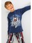 Erkek Çocuk Uzun Kollu %100 Pamuklu Pijama Takımı Deep Space Indigo 1