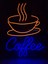 Cizgineon Coffee Işıklı Neon LED Duvar Dekarasyon 1